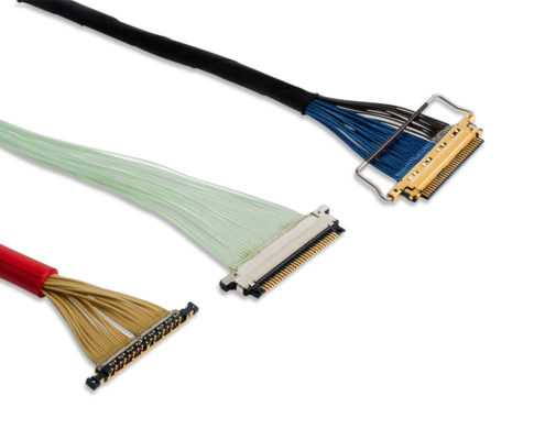 LVDS Harness Options (micro-coax solder type)