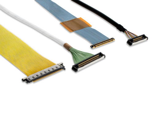 LVDS Harness Options (micro-coax solder type)