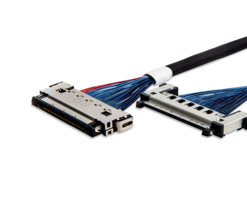 LVDS Harness Options (micro-coax solder type)